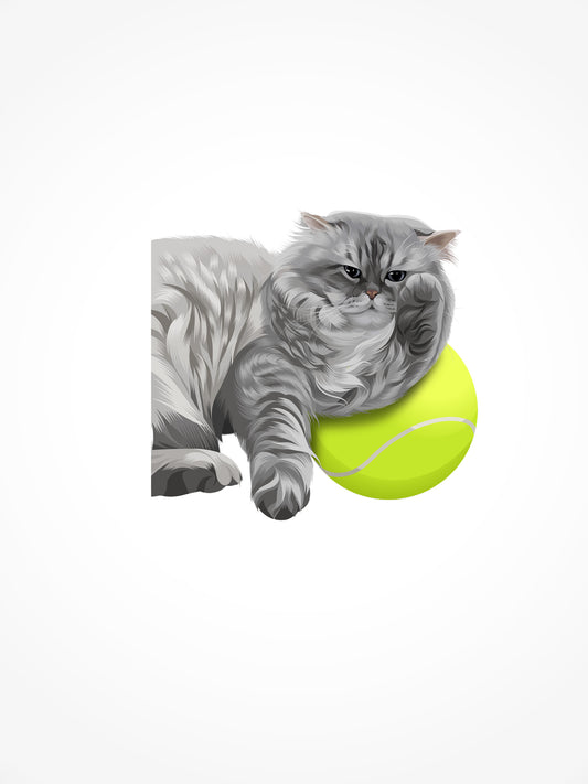 Tennis Gus Sticker